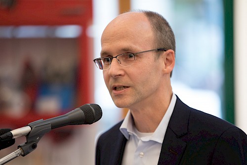 Dr. Mathias Kleuker, Vorsitzender des Fördervereins Stadtmuseum Münster e. V.